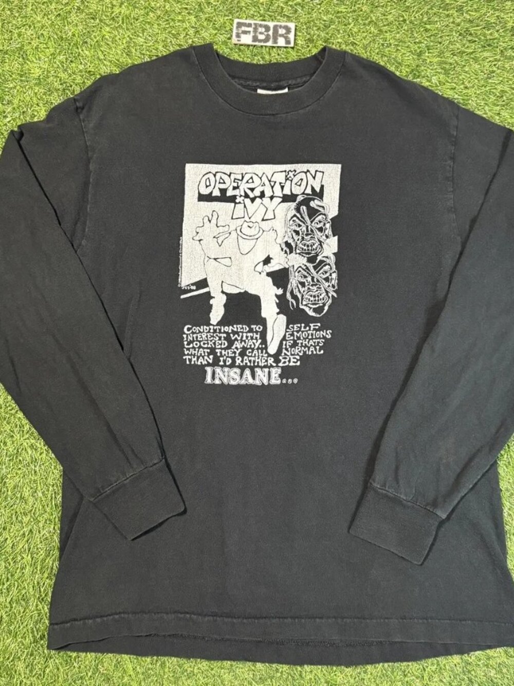 Vintage Operation Ivy Long- Sleeve Band Tee